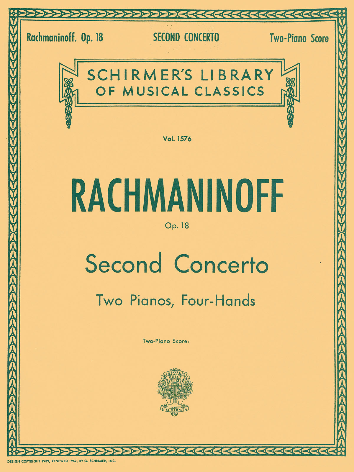 Product Cover for Concerto No. 2 in C Minor, Op. 18