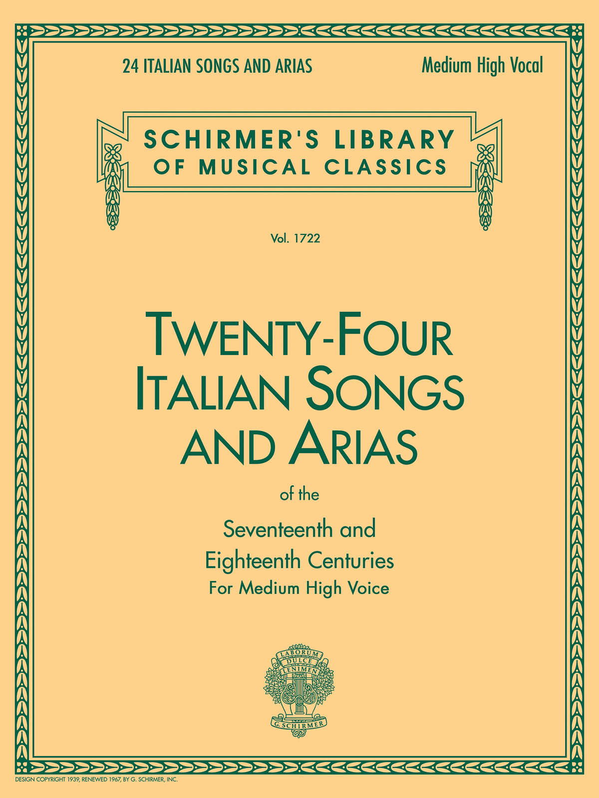 Product Cover for 24 Italian Songs & Arias of the 17th & 18th Centuries