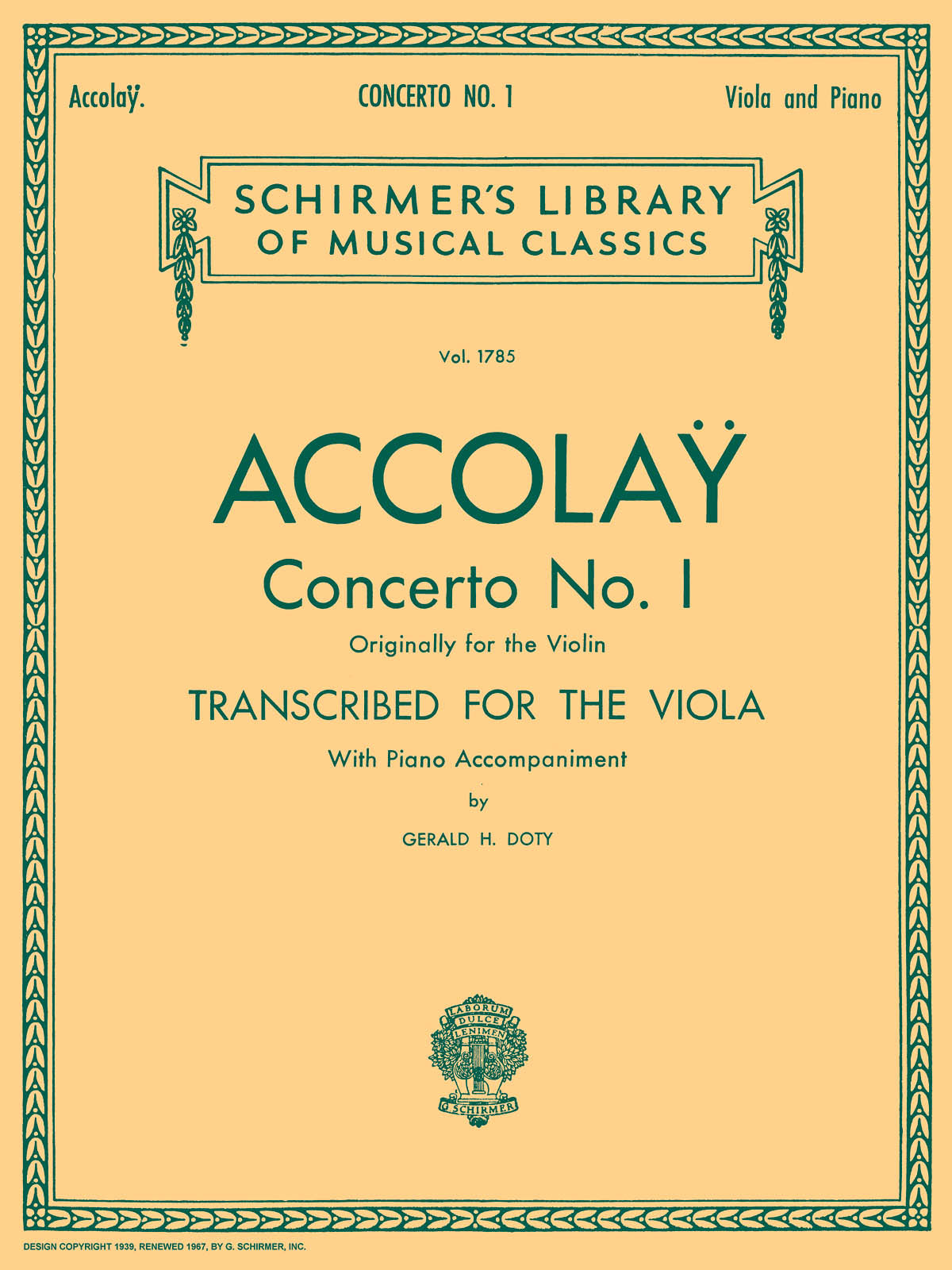 Product Cover for Concerto No. 1