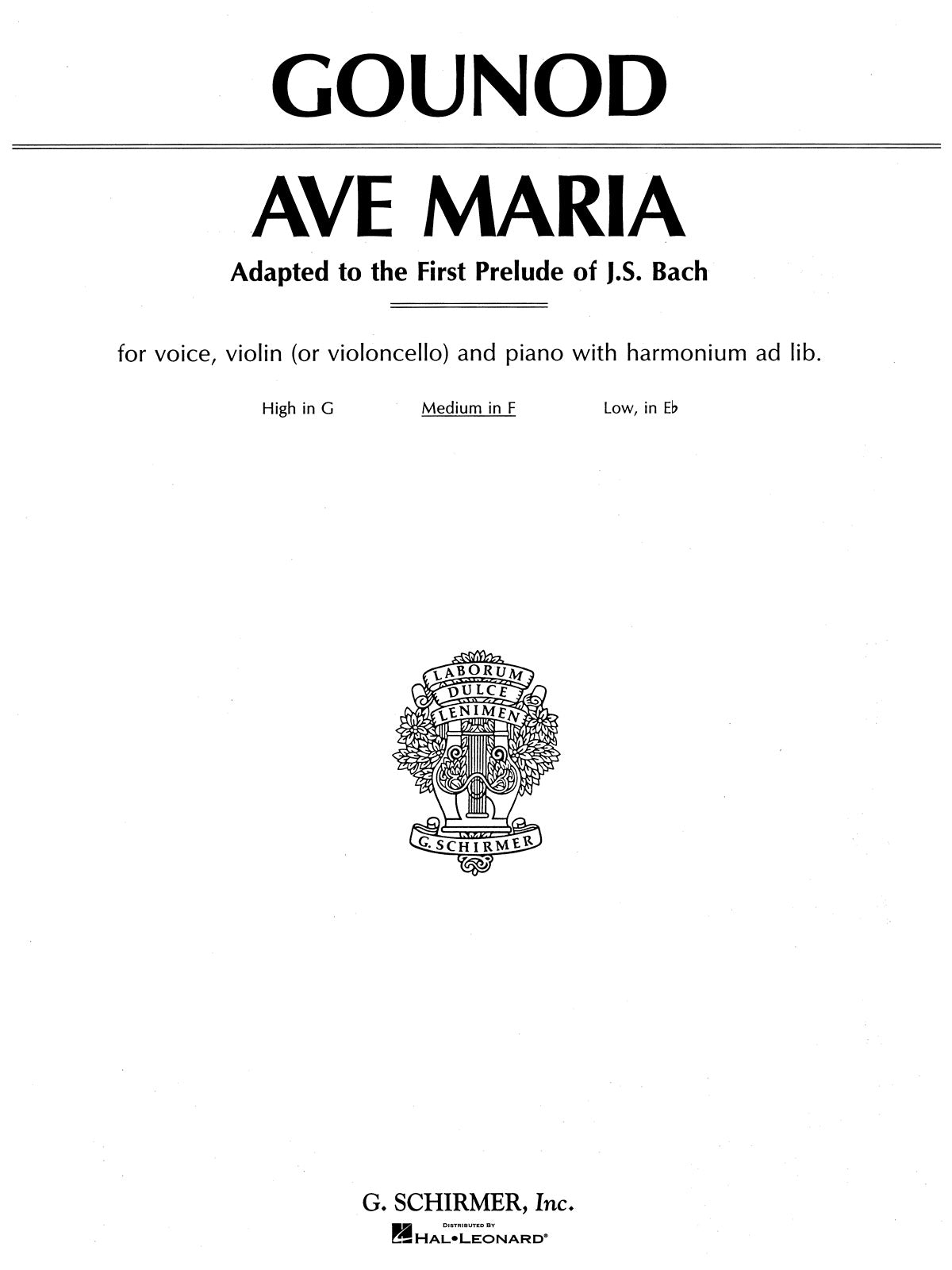 Product Cover for Ave Maria - String Quartet