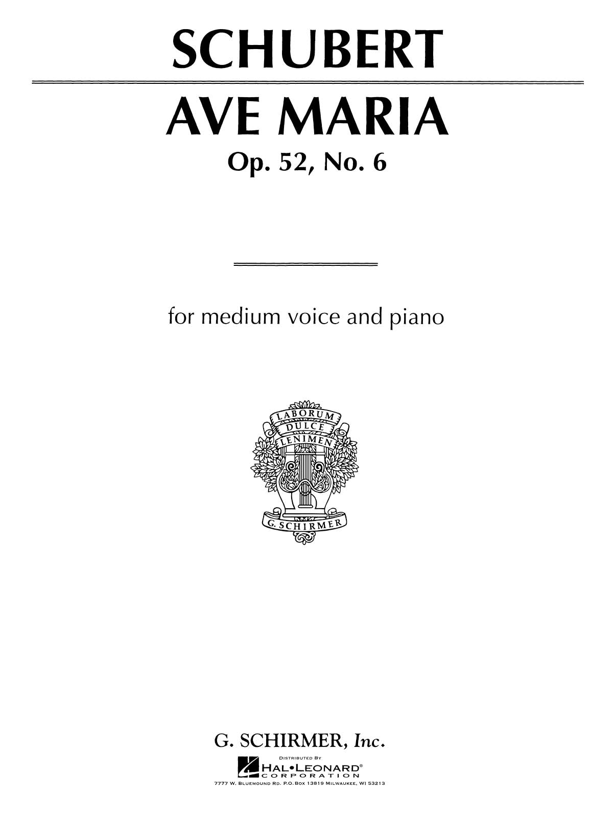 Product Cover for Ave Maria - String Quartet