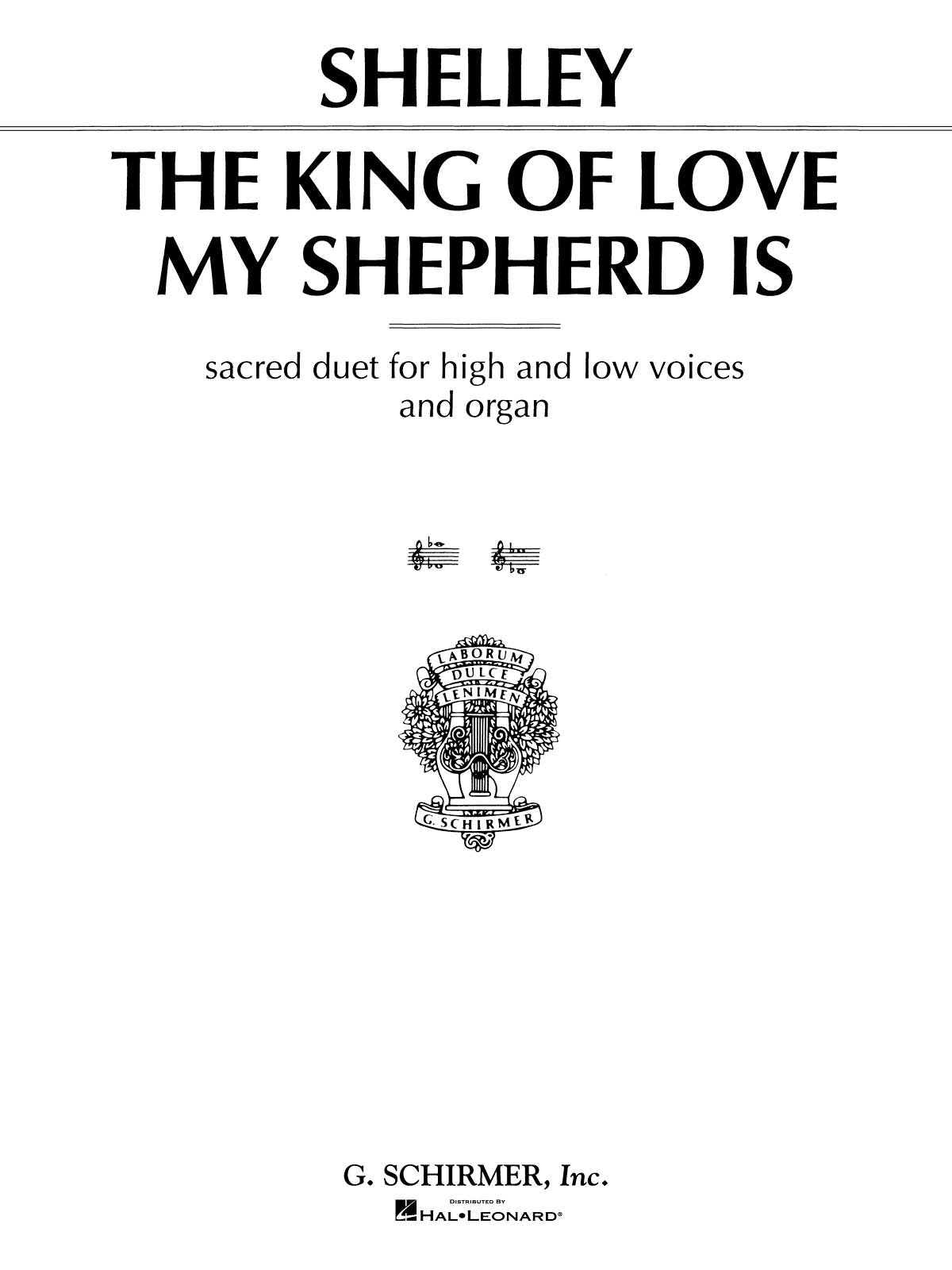 Product Cover for The King of Love My Shepherd Is