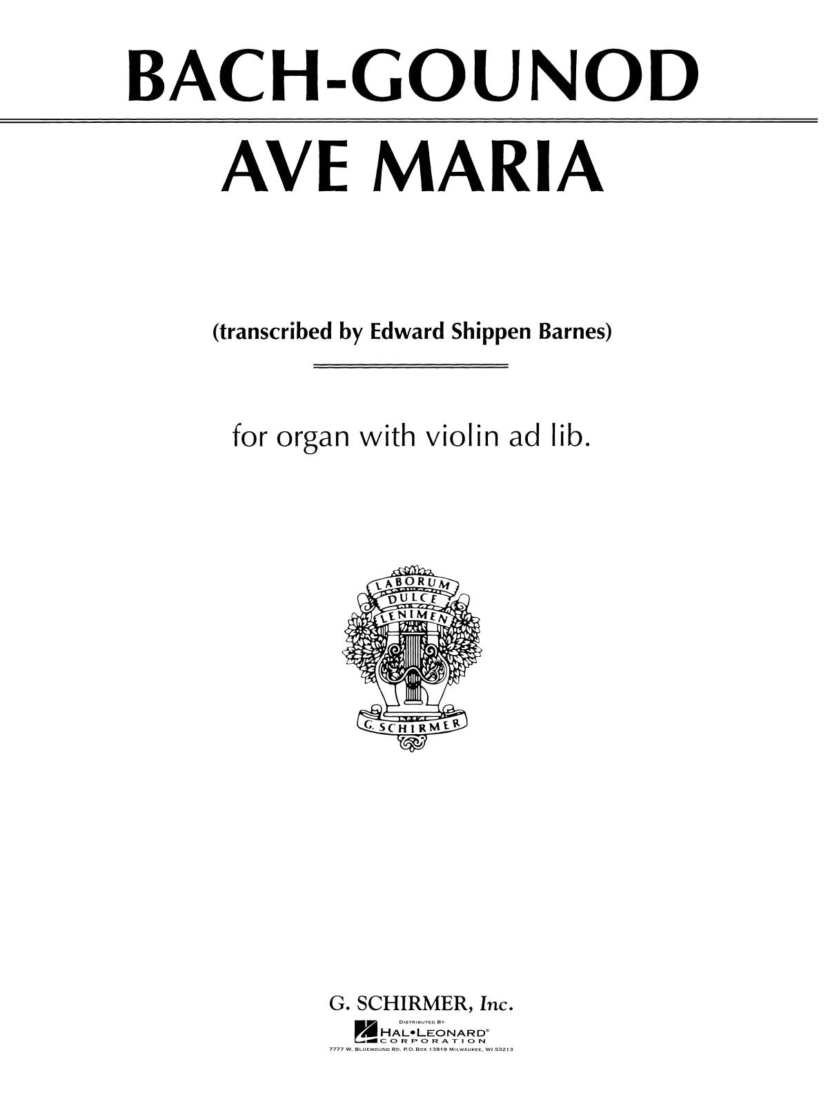 Product Cover for Ave Maria - String Quartet