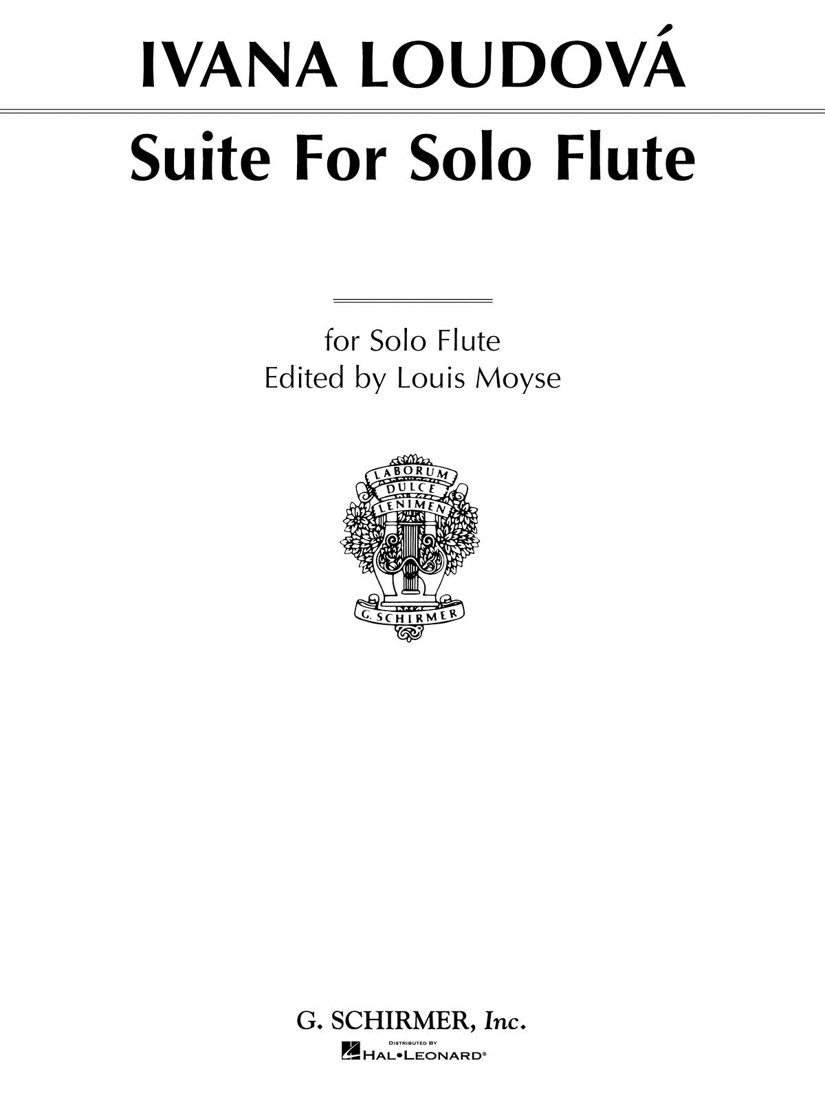 Product Cover for Suite for Solo Flutes