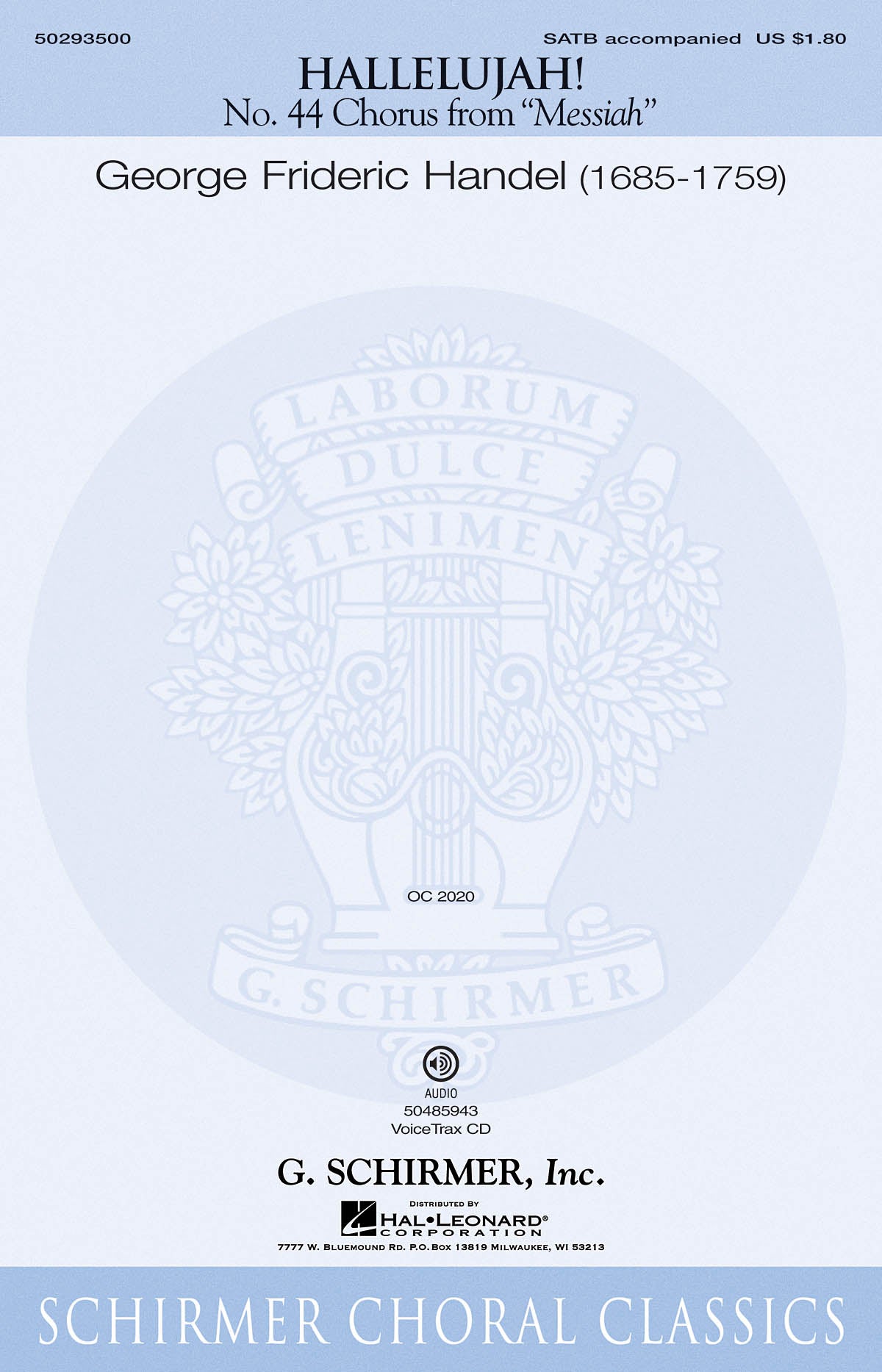 Product Cover for Hallelujah Chorus (from The Messiah)
