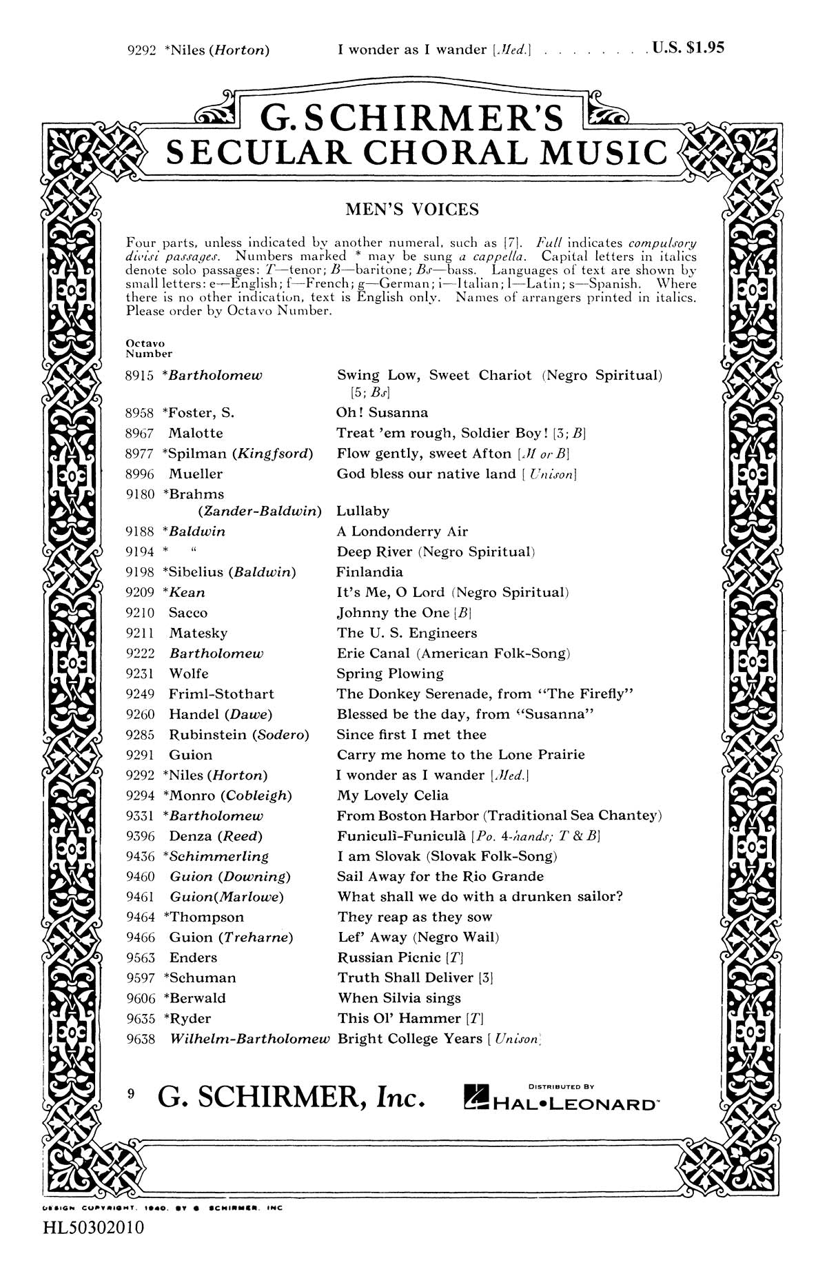 Product Cover for I Wonder As I Wander