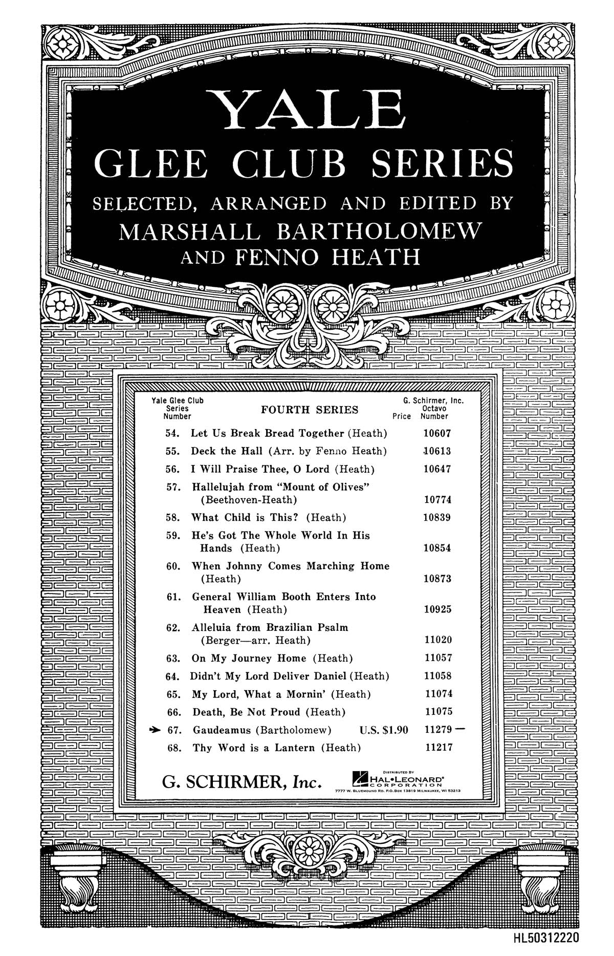 Product Cover for Gaudeamus (Bartholomew) Includes Piano For Rehearsal Only