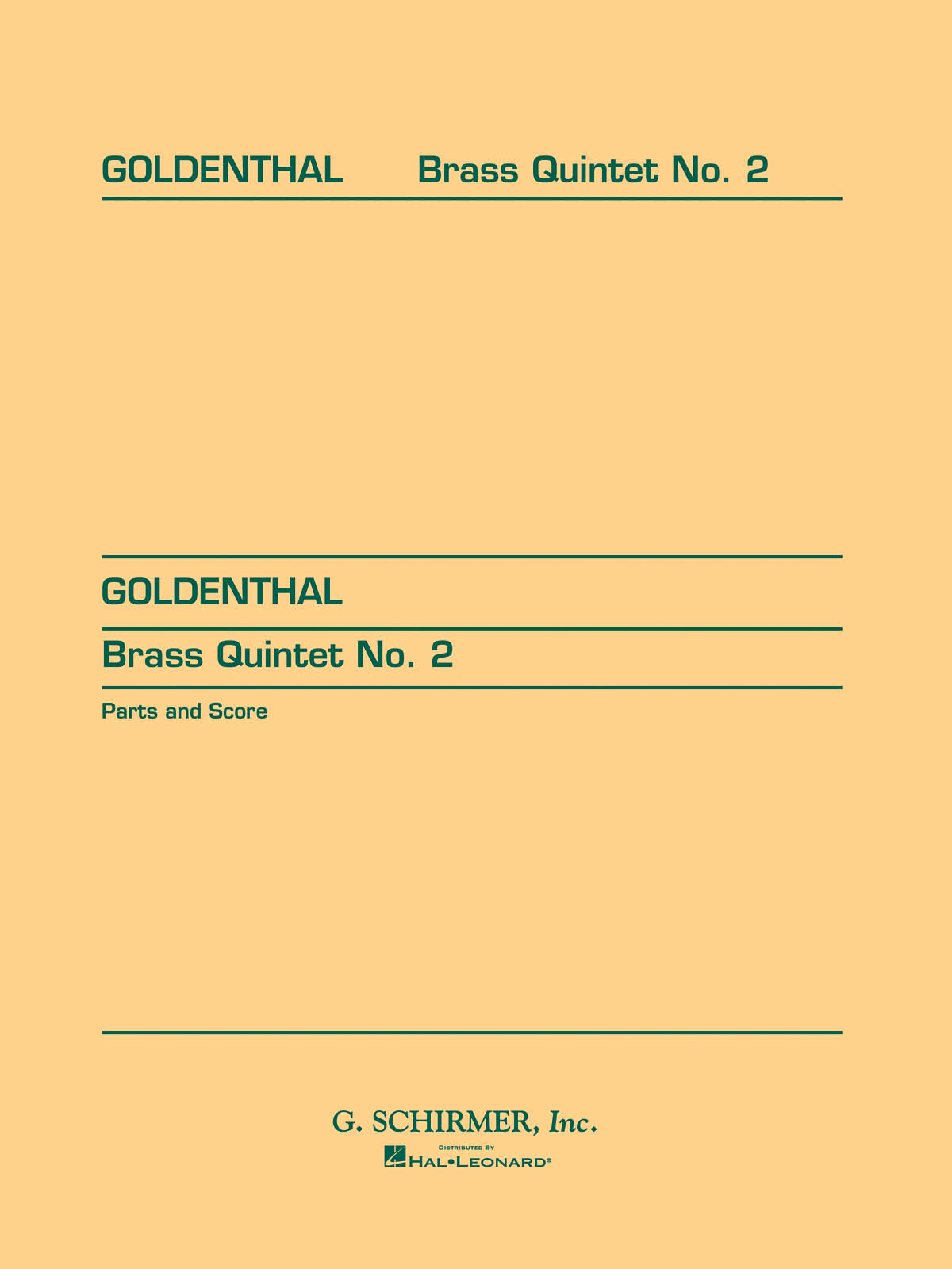 Product Cover for Brass Quintet No. 2