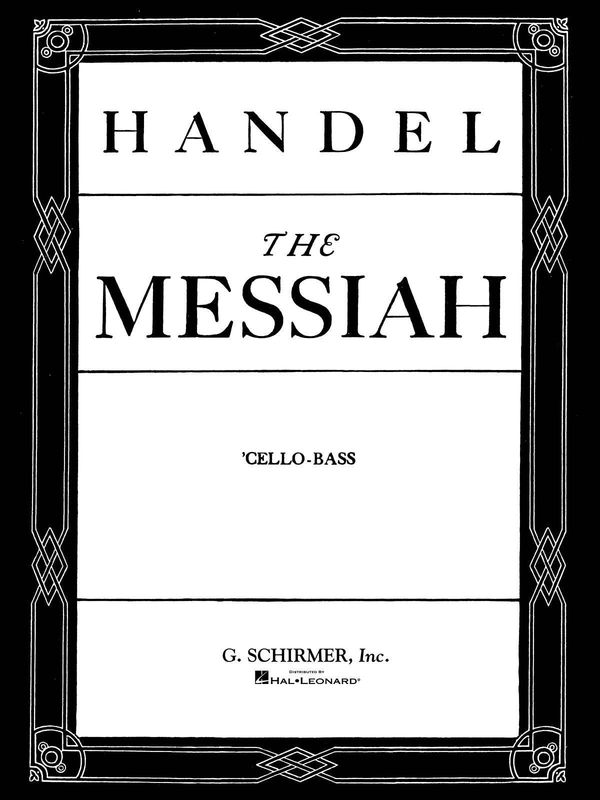 Product Cover for Messiah (Oratorio, 1741)