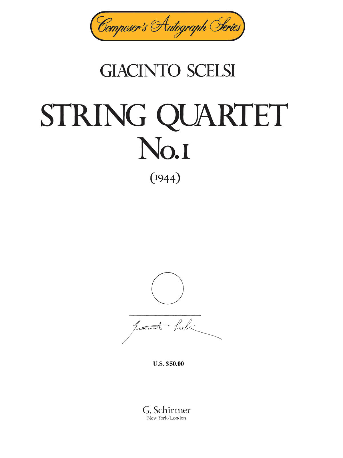 Product Cover for String Quartet No. 1 (1944)
