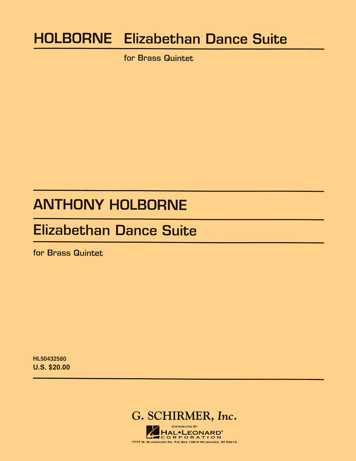 Product Cover for Elizabethan Dance Suite