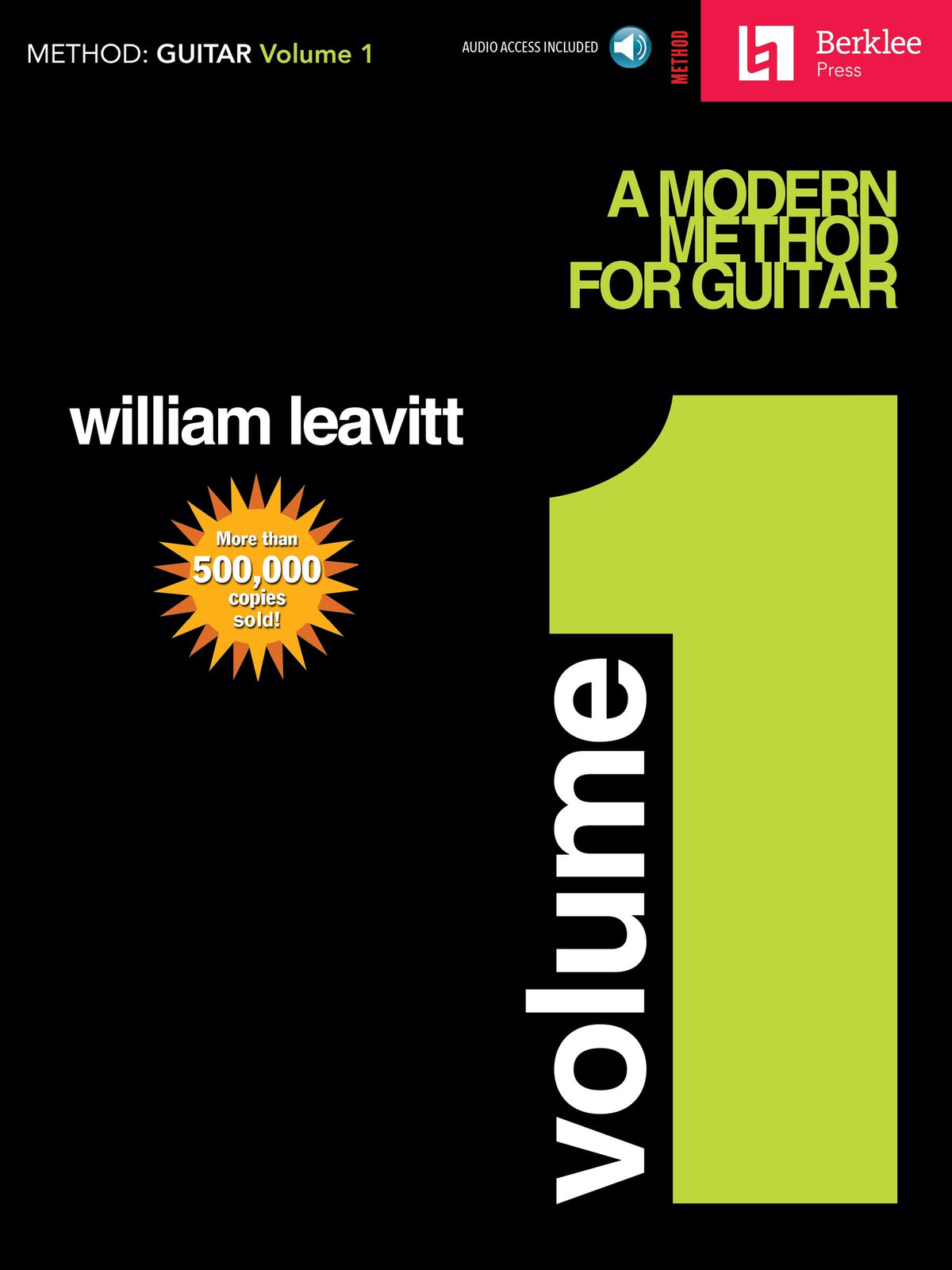 Product Cover for A Modern Method for Guitar – Volume 1