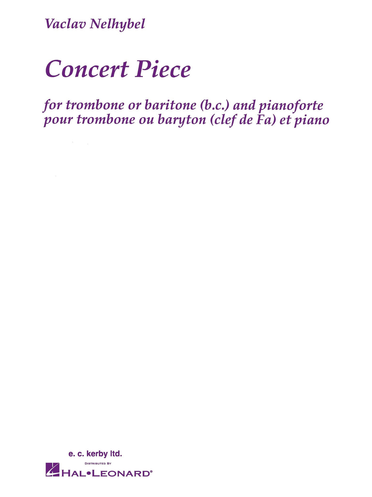 Product Cover for Concert Piece
