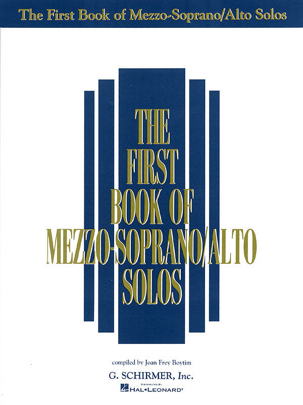 Product Cover for The First Book of Mezzo-Soprano/Alto Solos