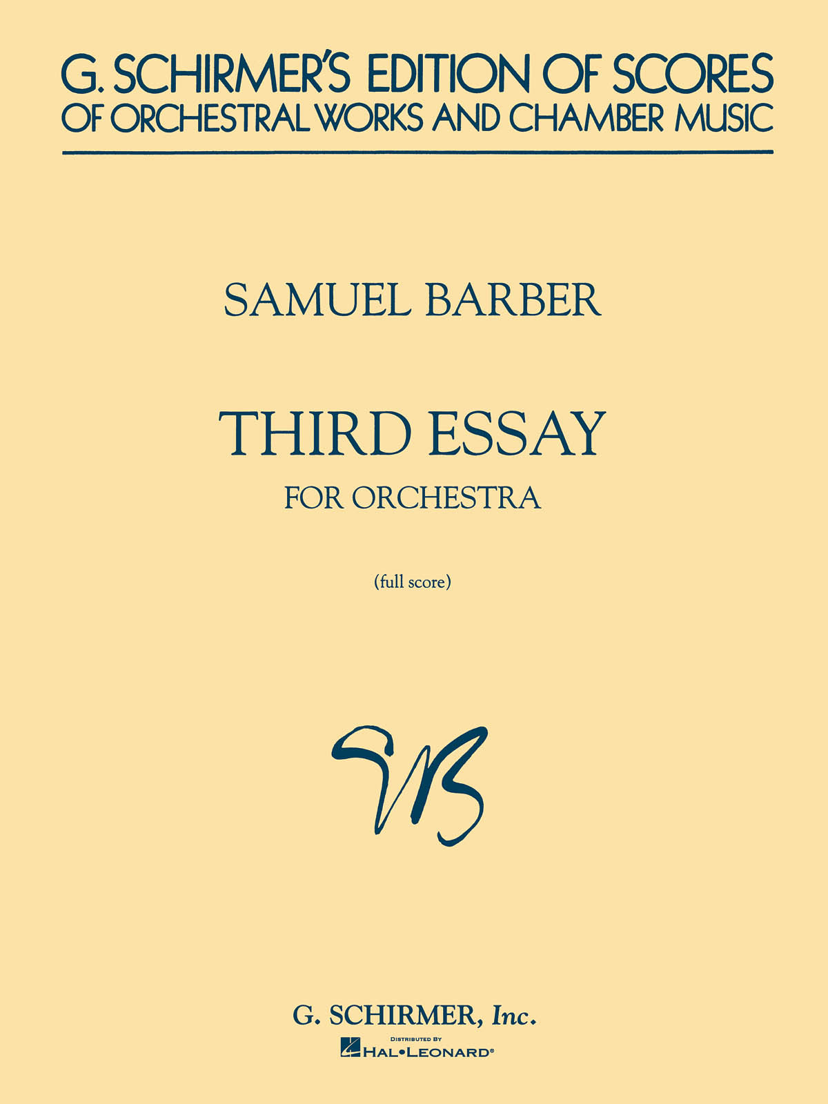 Product Cover for Third Essay for Orchestra
