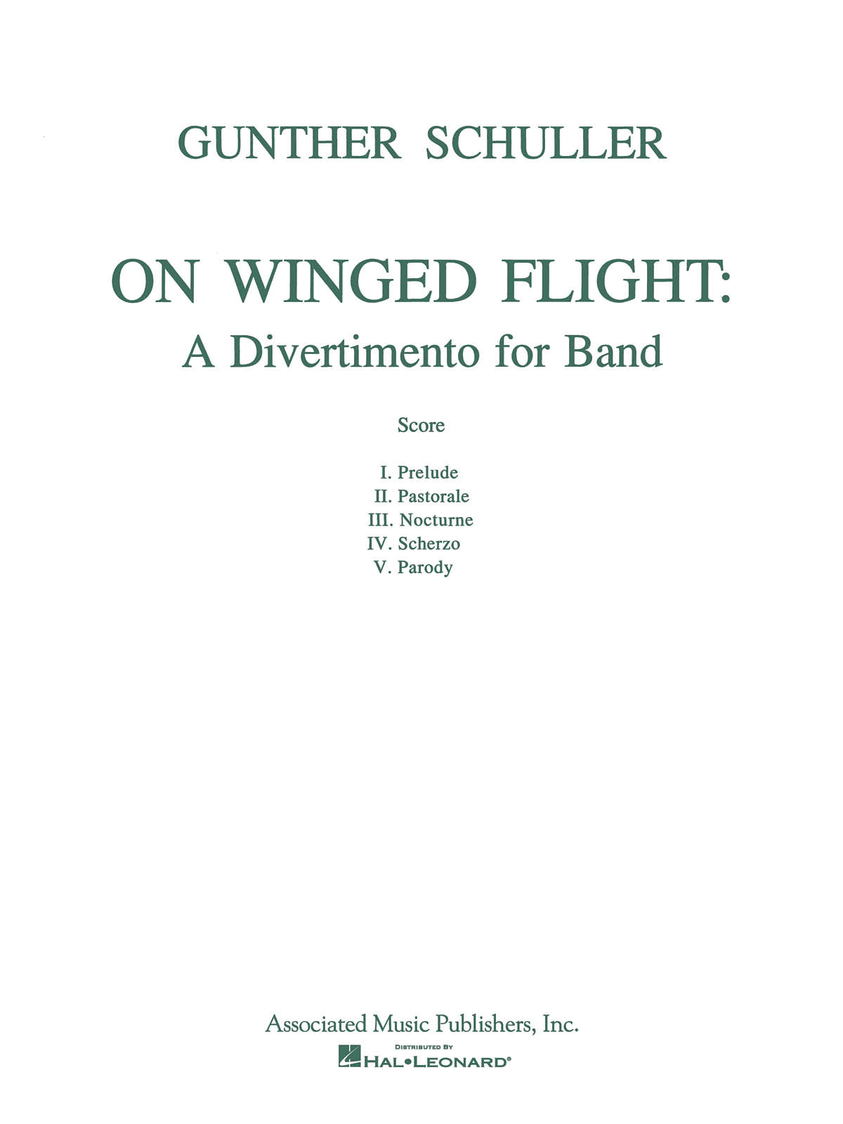Product Cover for On Winged Flight Sc