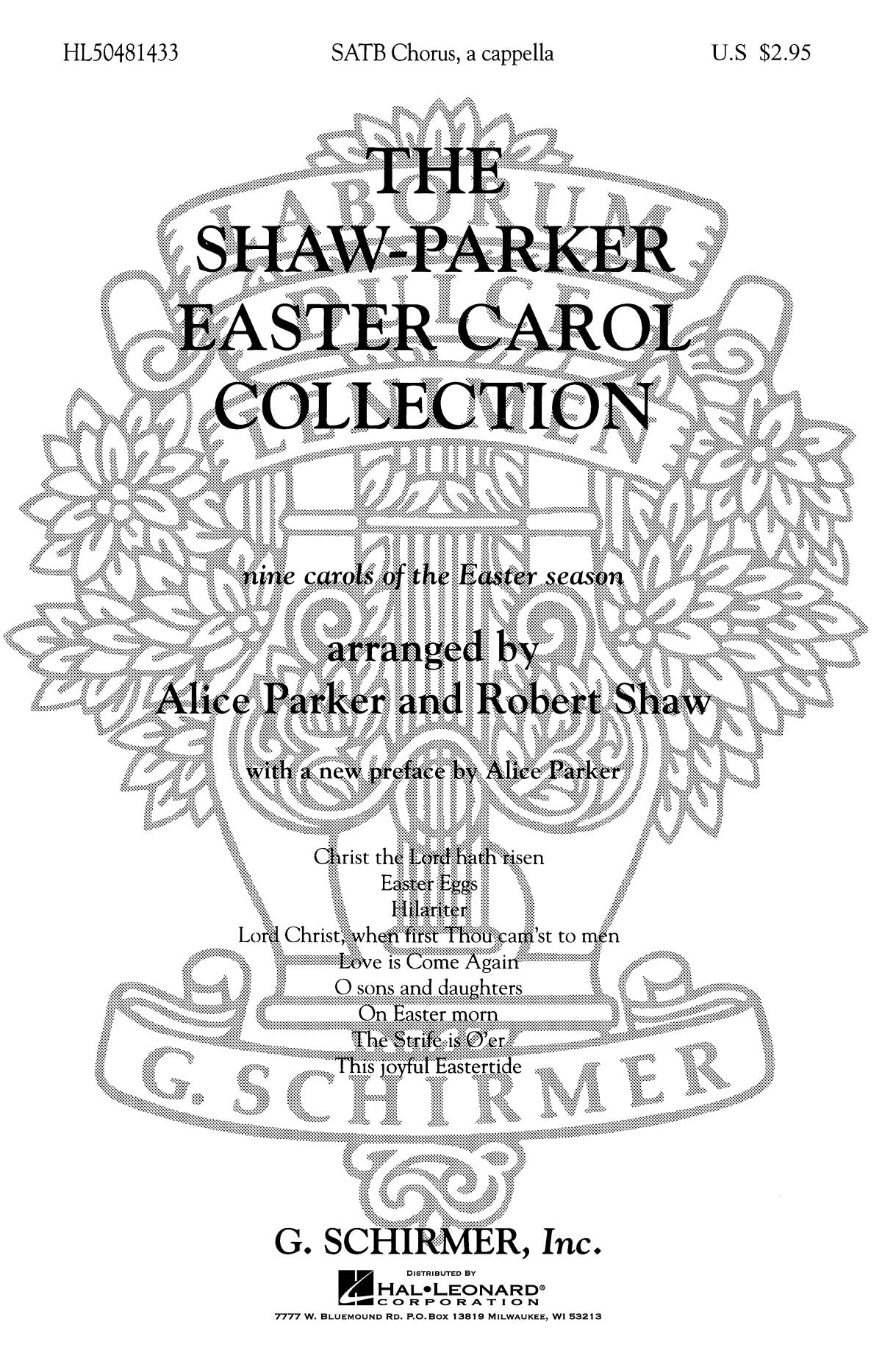 Product Cover for Shaw Parker Easter Carol Collection, The   Nine Carols Of Easter Season  A Cappella