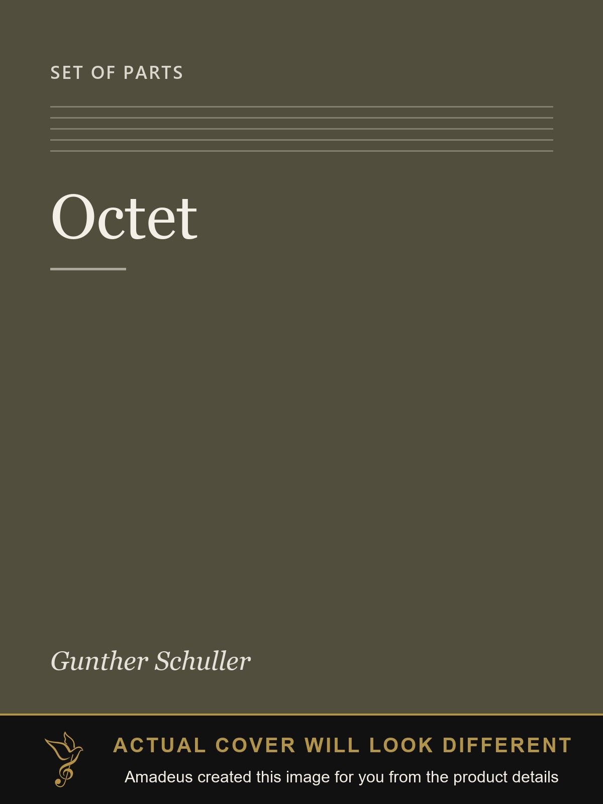 Octet - Amadeus created this image from the product details; the actual cover will look different