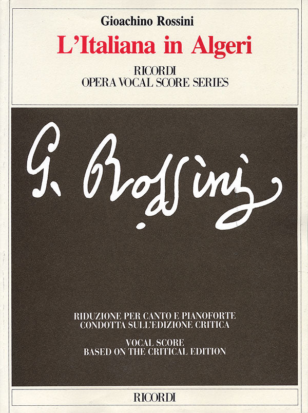 Product Cover for L'italiana In Algeri