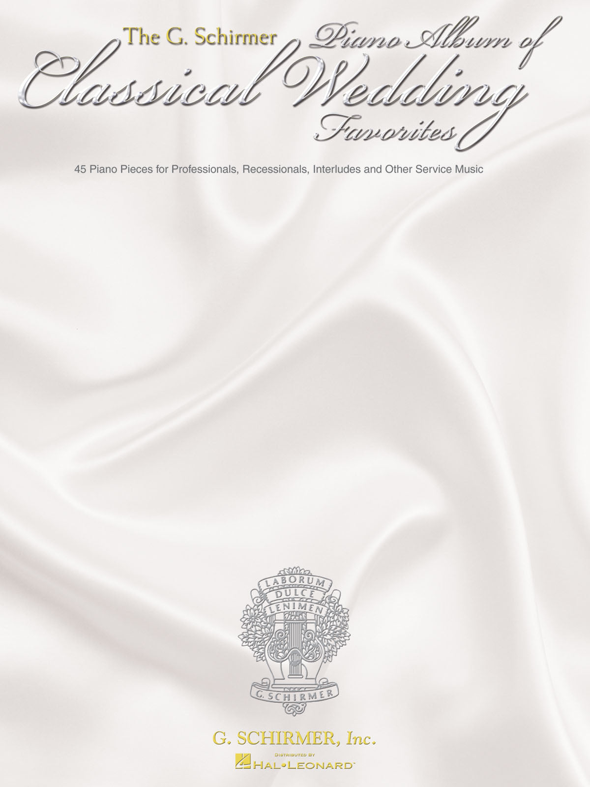 Product Cover for The G. Schirmer Piano Album of Wedding Classics