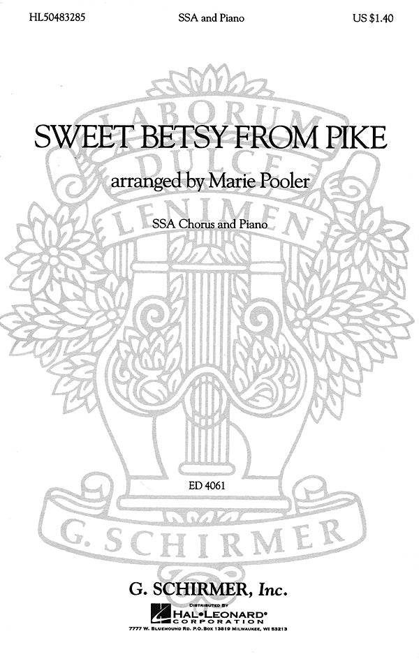Product Cover for Sweet Betsy from Pike