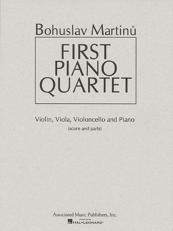 Product Cover for First Piano Quartet