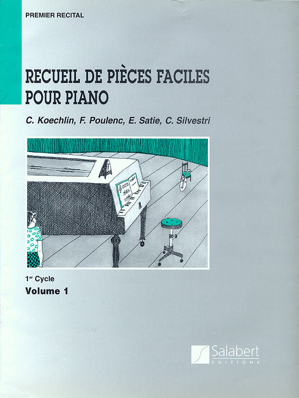 Product Cover for Recueil de Pièces Faciles Pour Piano – Level 1, Volume 1