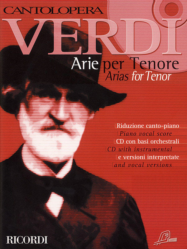 Product Cover for Cantolopera: Verdi Arias for Tenor Volume 1