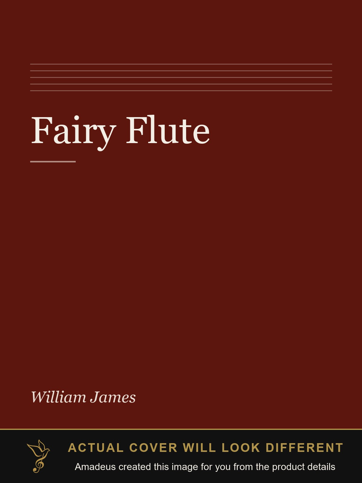 Fairy Flute - Amadeus created this image from the product details; the actual cover will look different