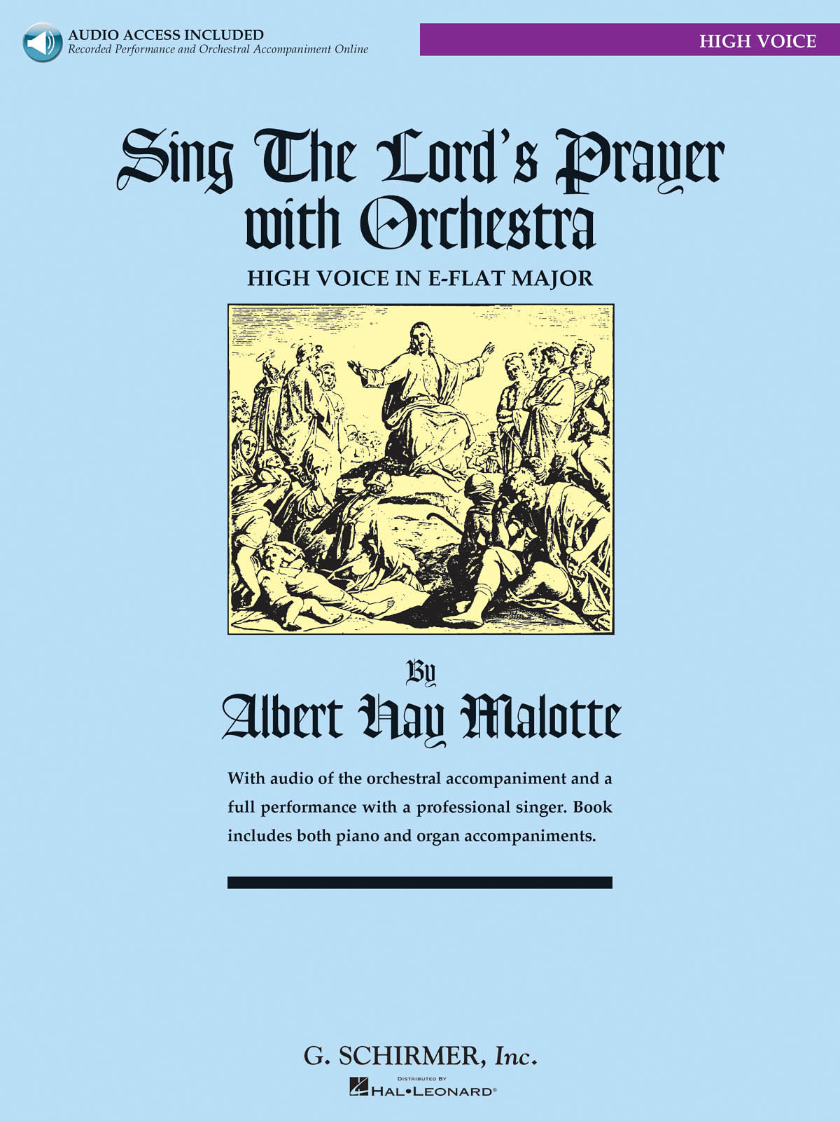 Product Cover for Sing The Lord's Prayer with Orchestra - High Voice