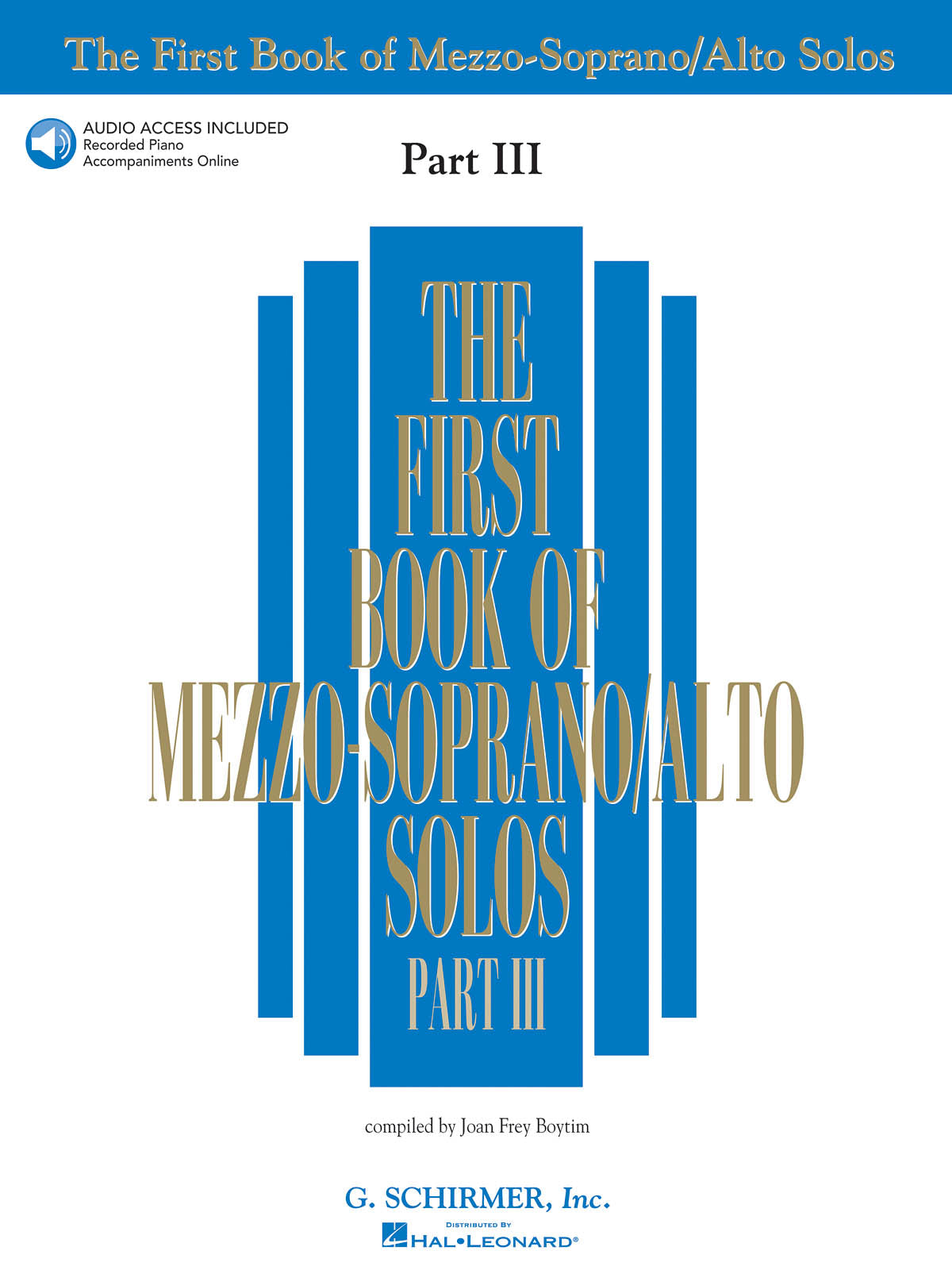 Product Cover for First Book of Mezzo-Soprano Solos – Part III