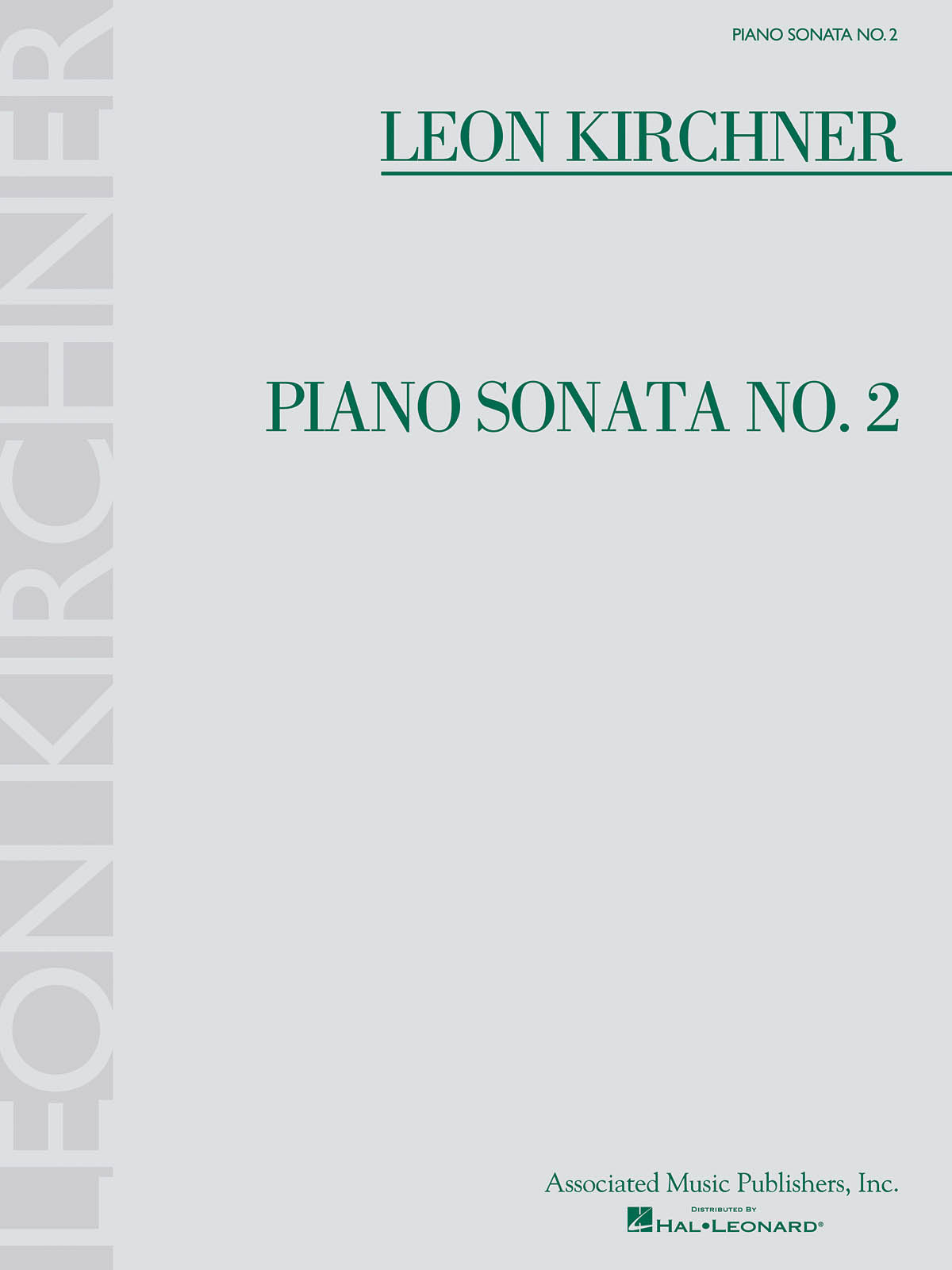 Product Cover for Piano Sonata No. 2
