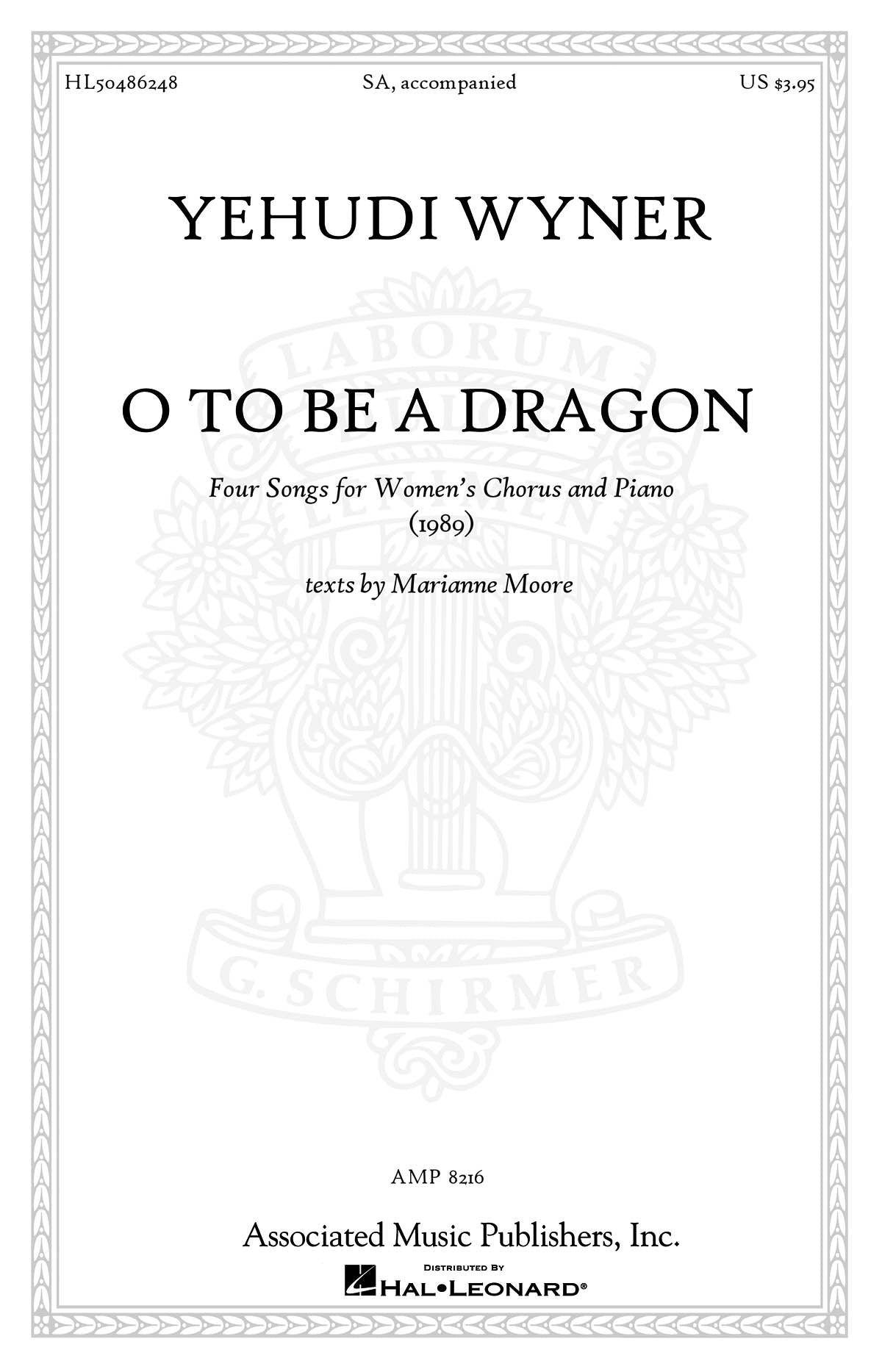 Product Cover for O to Be a Dragon