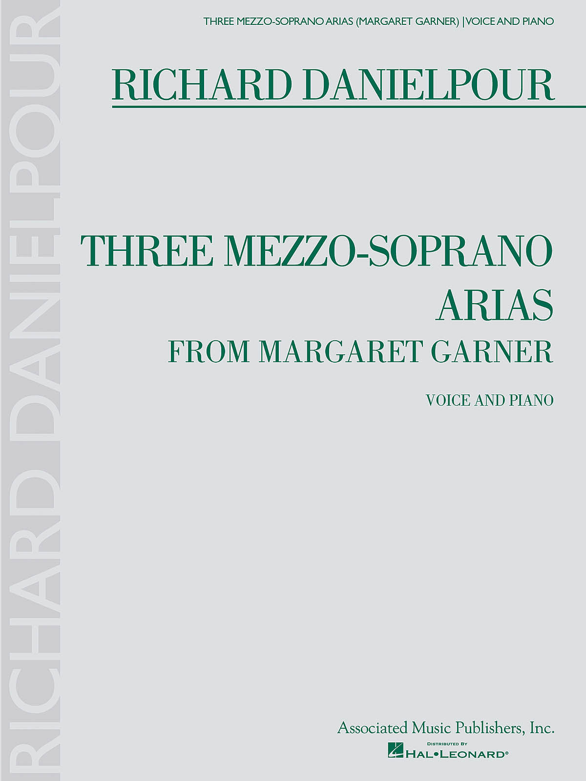 Product Cover for Three Mezzo-Soprano Arias from Margaret Garner