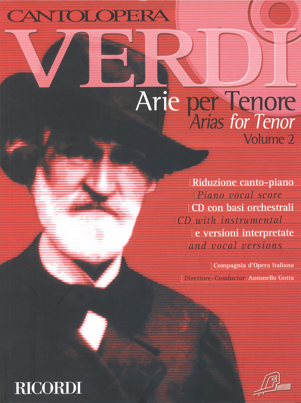 Product Cover for Cantolopera: Verdi Arias for Tenor Volume 2