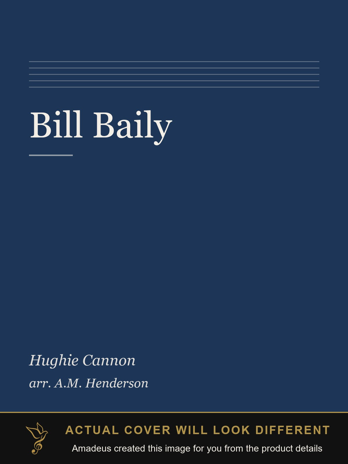 Bill Baily - Amadeus created this image from the product details; the actual cover will look different