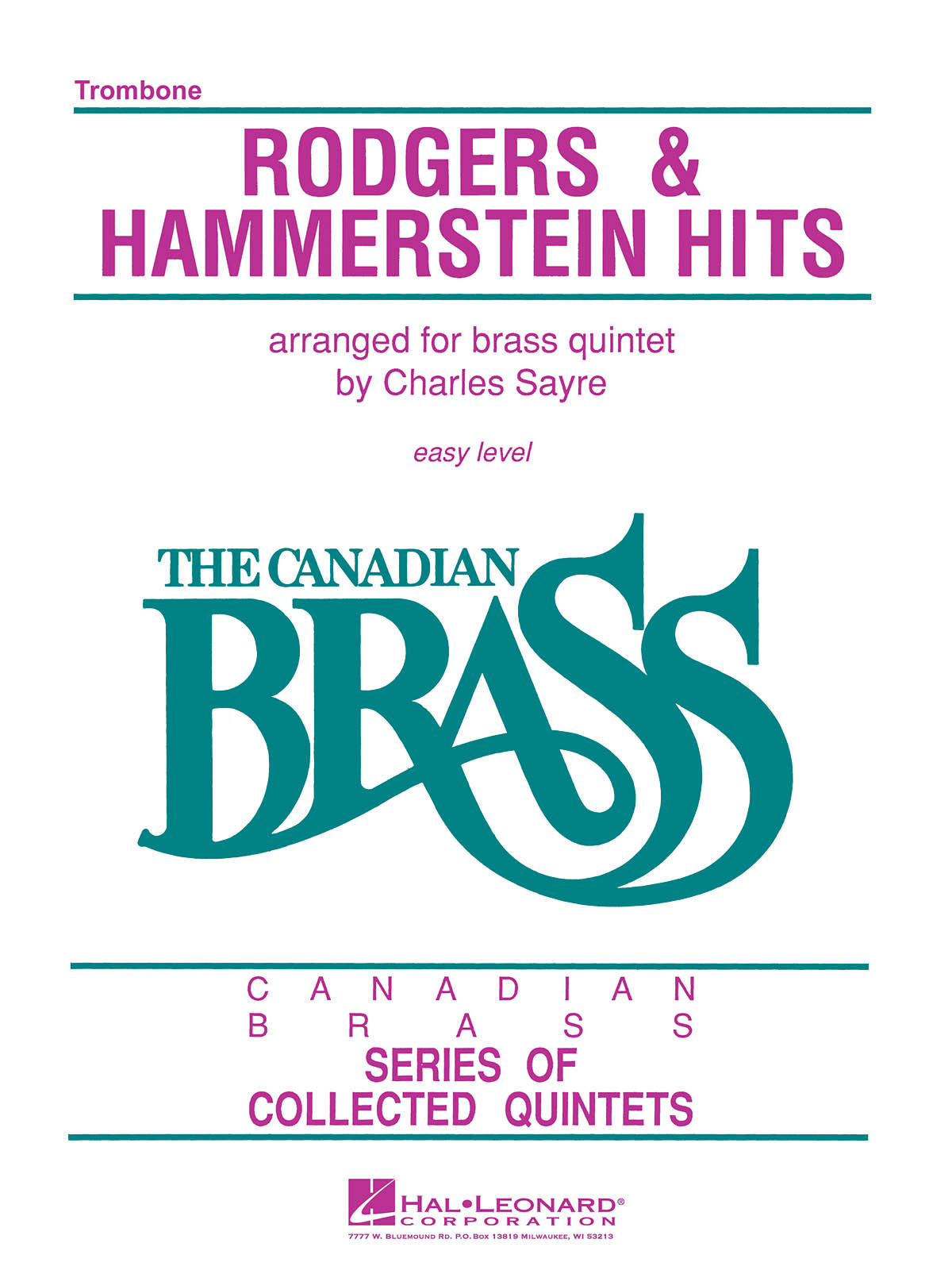 Product Cover for The Canadian Brass – Rodgers & Hammerstein Hits