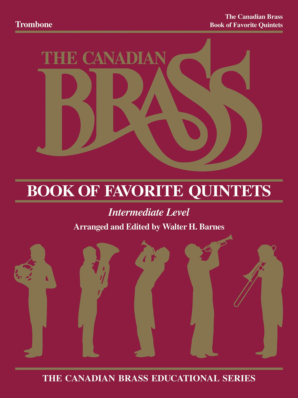 Product Cover for The Canadian Brass Book of Favorite Quintets