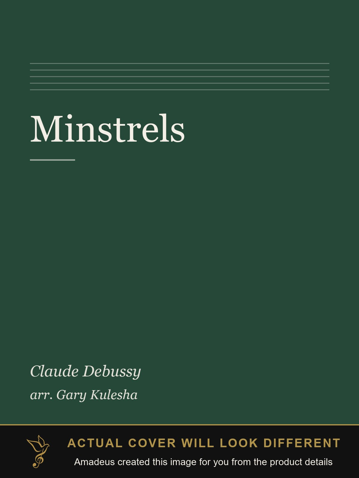Minstrels - Amadeus created this image from the product details; the actual cover will look different