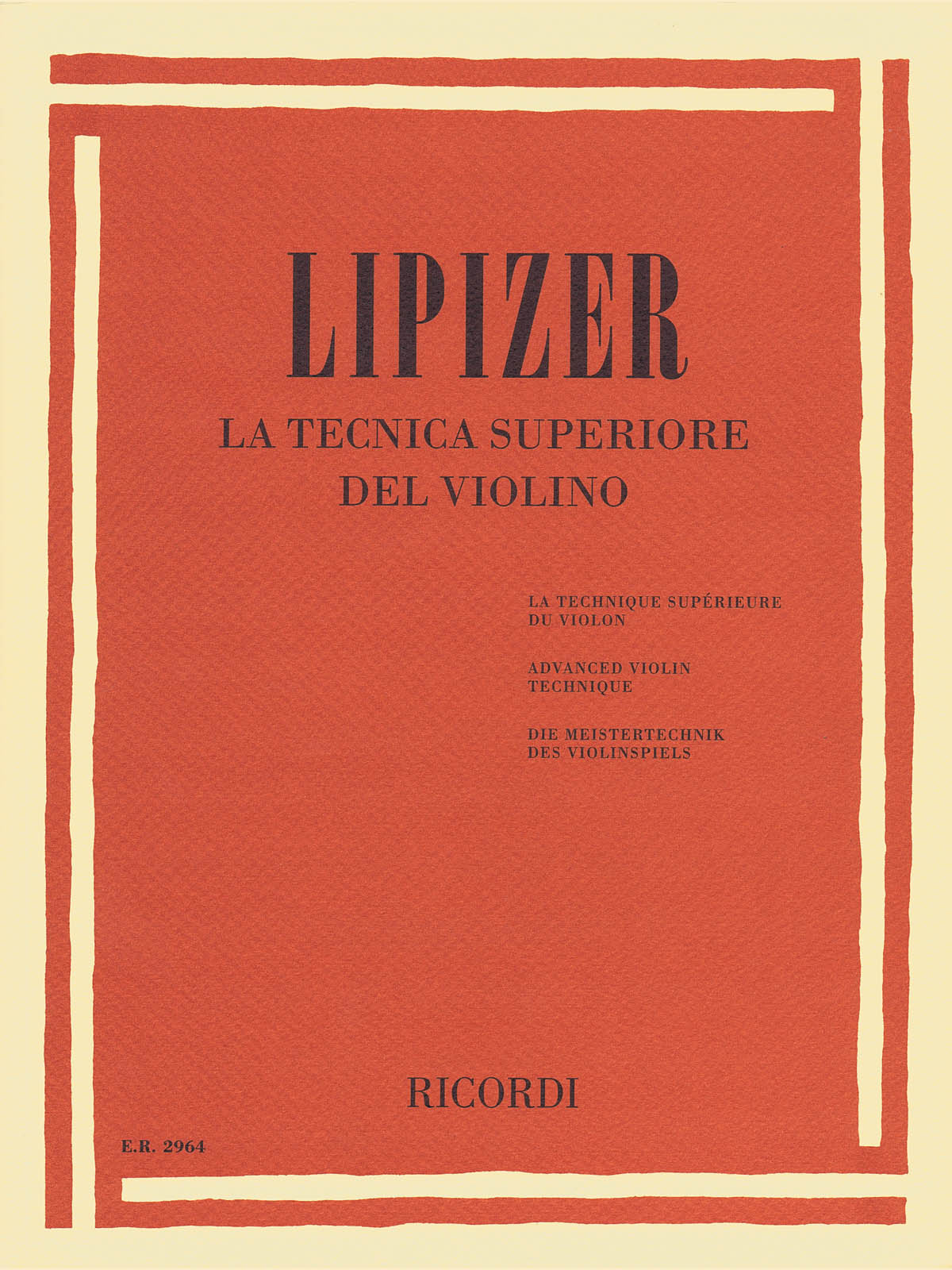Product Cover for Advanced Violin Technique