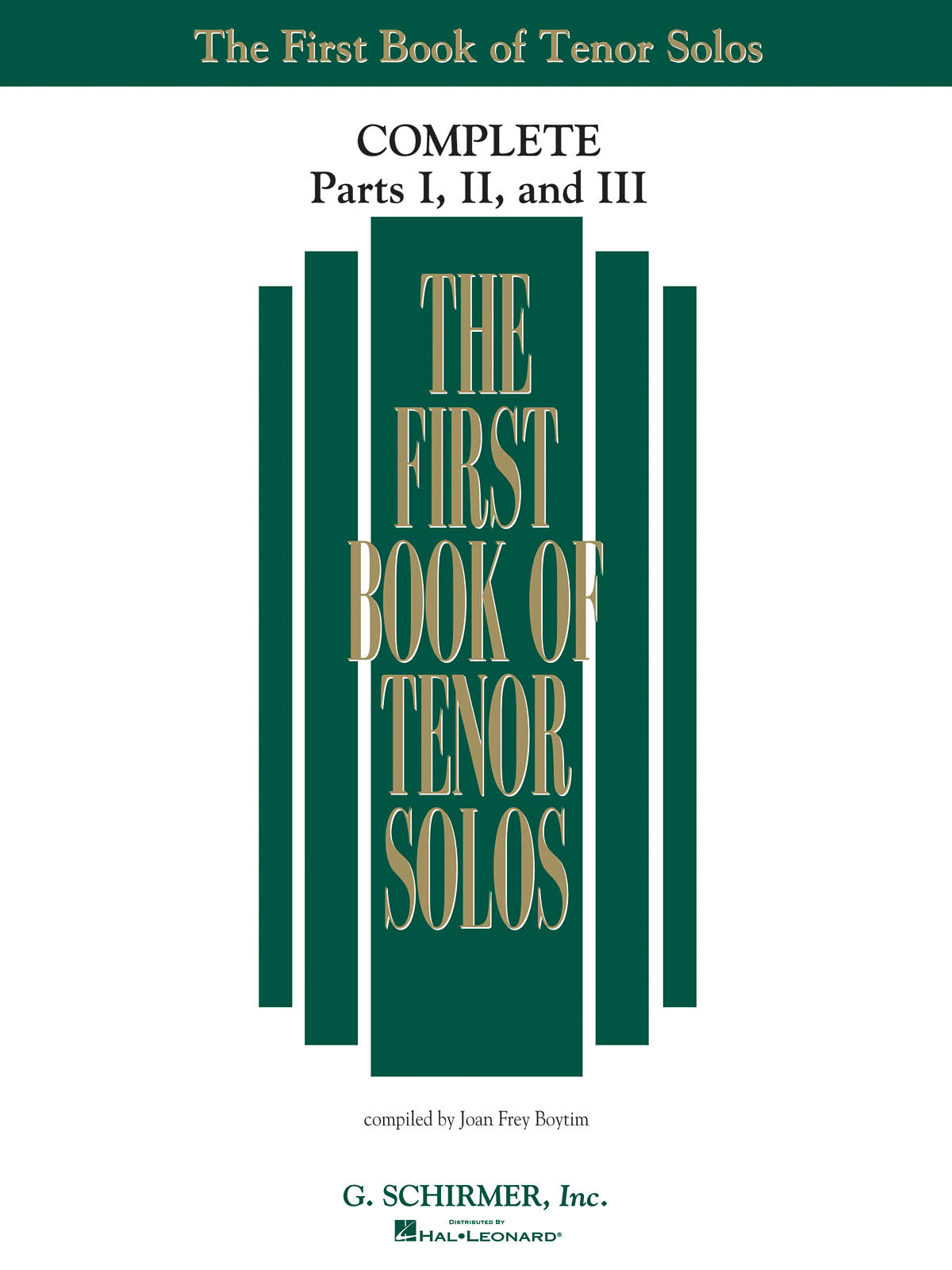 Product Cover for The First Book of Solos Complete – Parts I, II and III