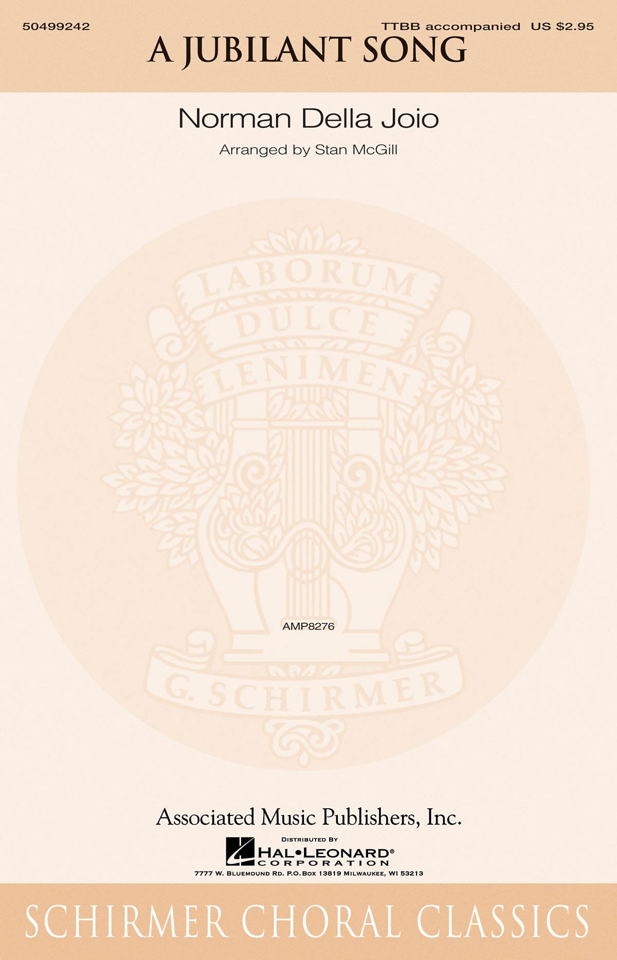Product Cover for A Jubilant Song