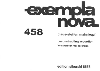 Product Cover for Deconstructing Accordion