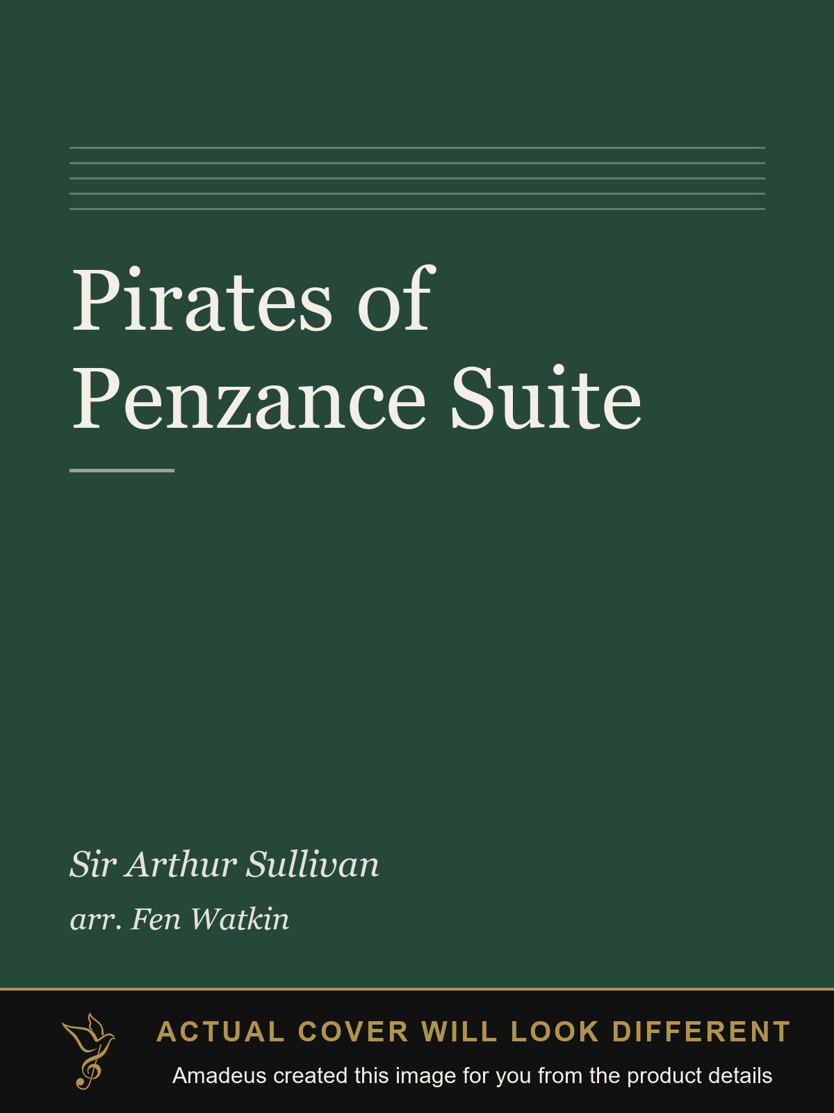 Pirates of Penzance Suite - Amadeus created this image from the product details; the actual cover will look different