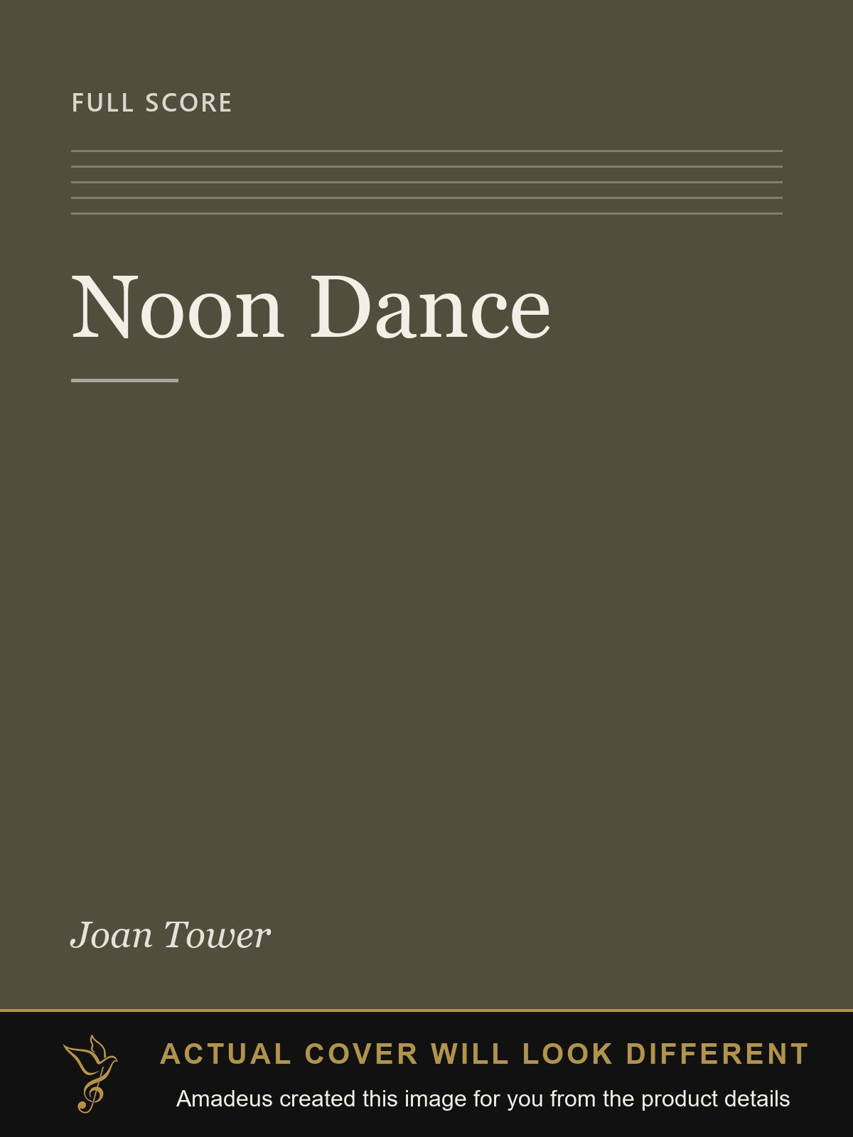 Noon Dance - Amadeus created this image from the product details; the actual cover will look different