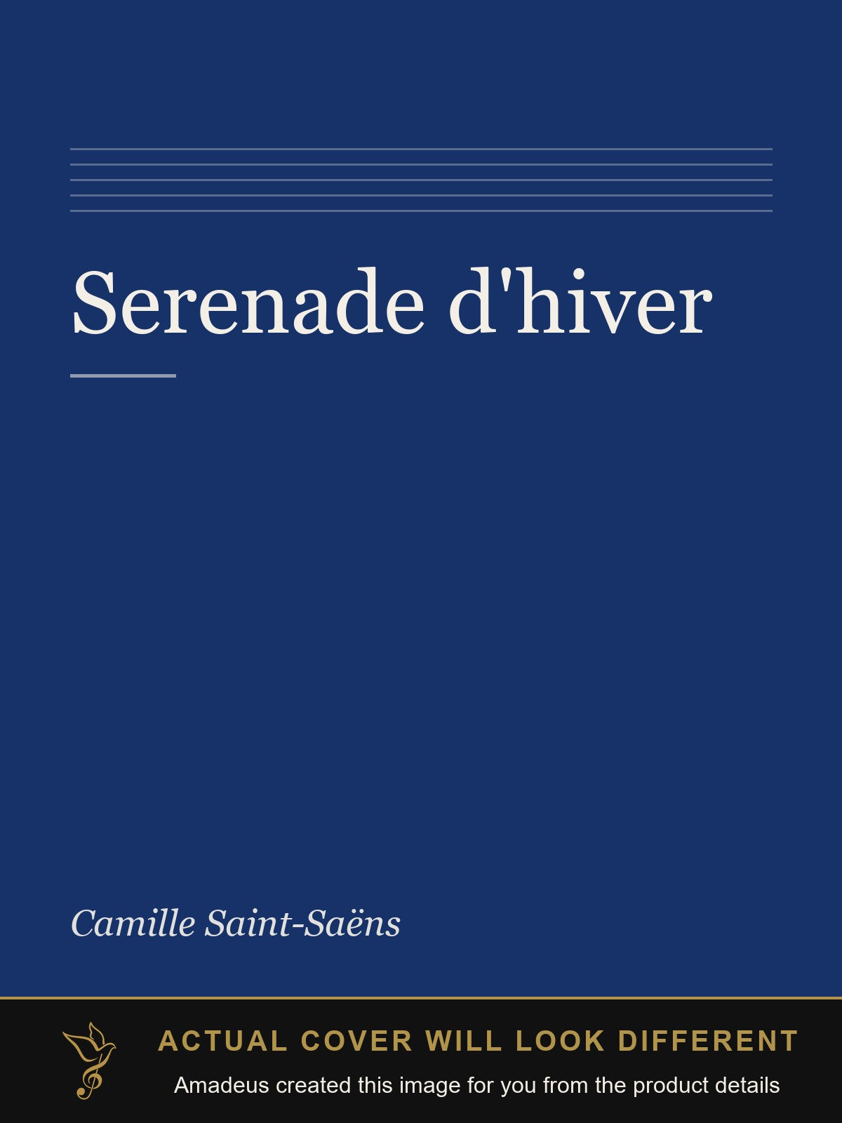 Serenade d'hiver - Amadeus created this image from the product details; the actual cover will look different