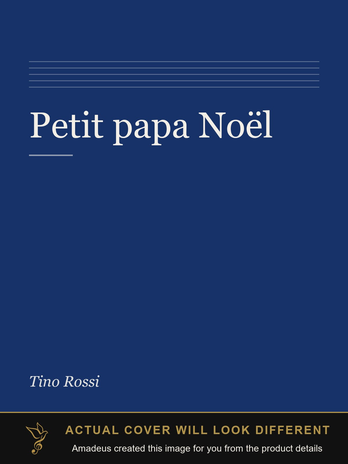 Petit papa Noël - Amadeus created this image from the product details; the actual cover will look different