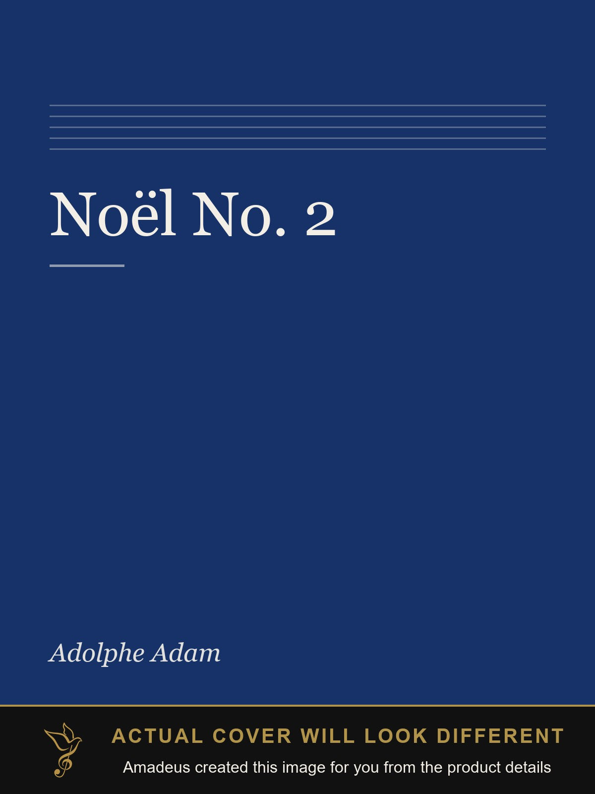 Noël No. 2 - Amadeus created this image from the product details; the actual cover will look different