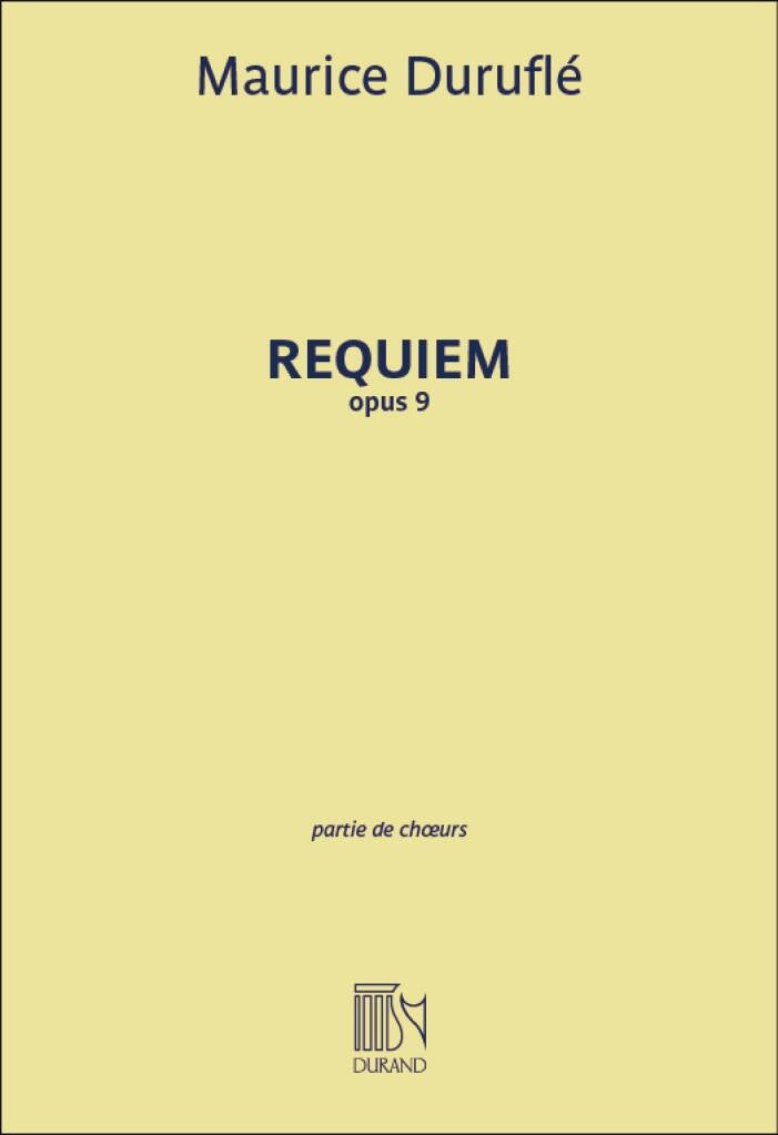 Product Cover for Requiem, Op. 9