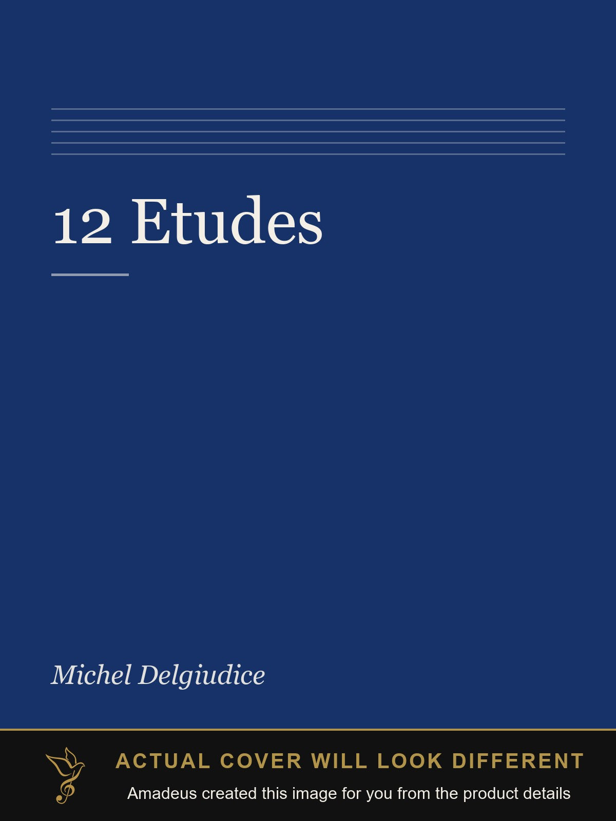 12 Etudes - Amadeus created this image from the product details; the actual cover will look different